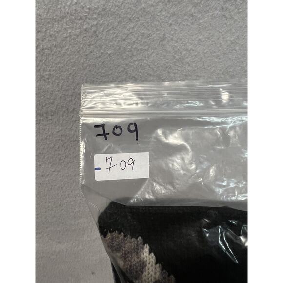 Skull Cashmere Sweater Women’s Size S in Black Destroyed Distressed Style - Picture 15 of 15